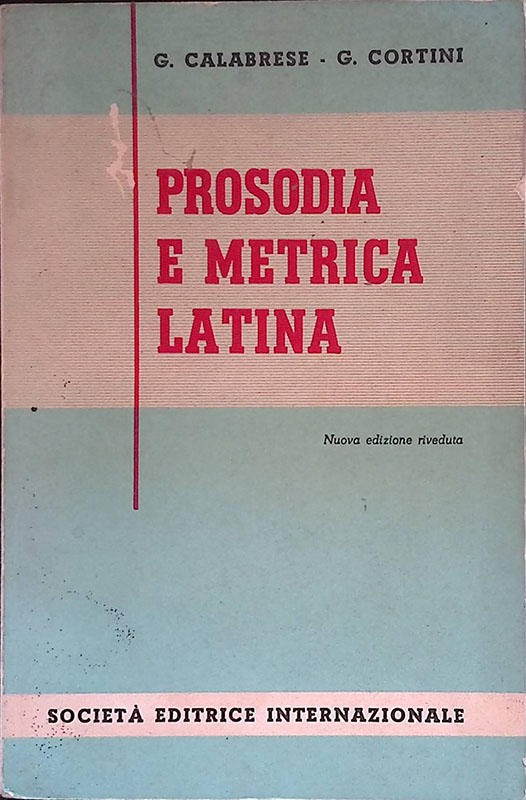 Prosodia e metrica latina