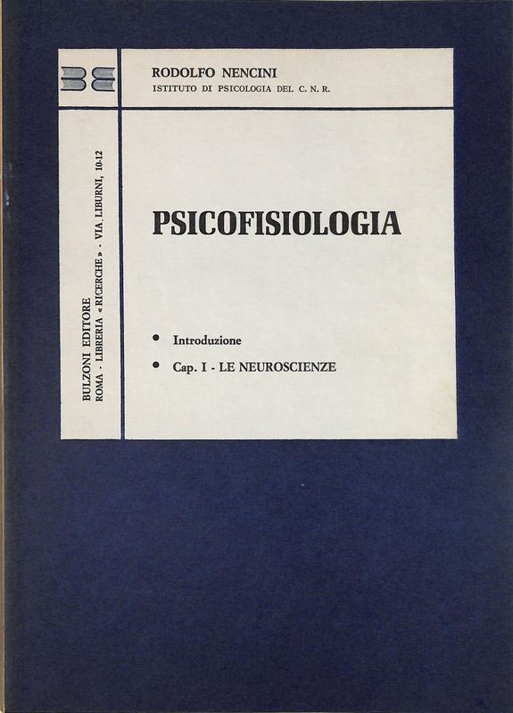 Psicofisiologia. Le neuroscienze