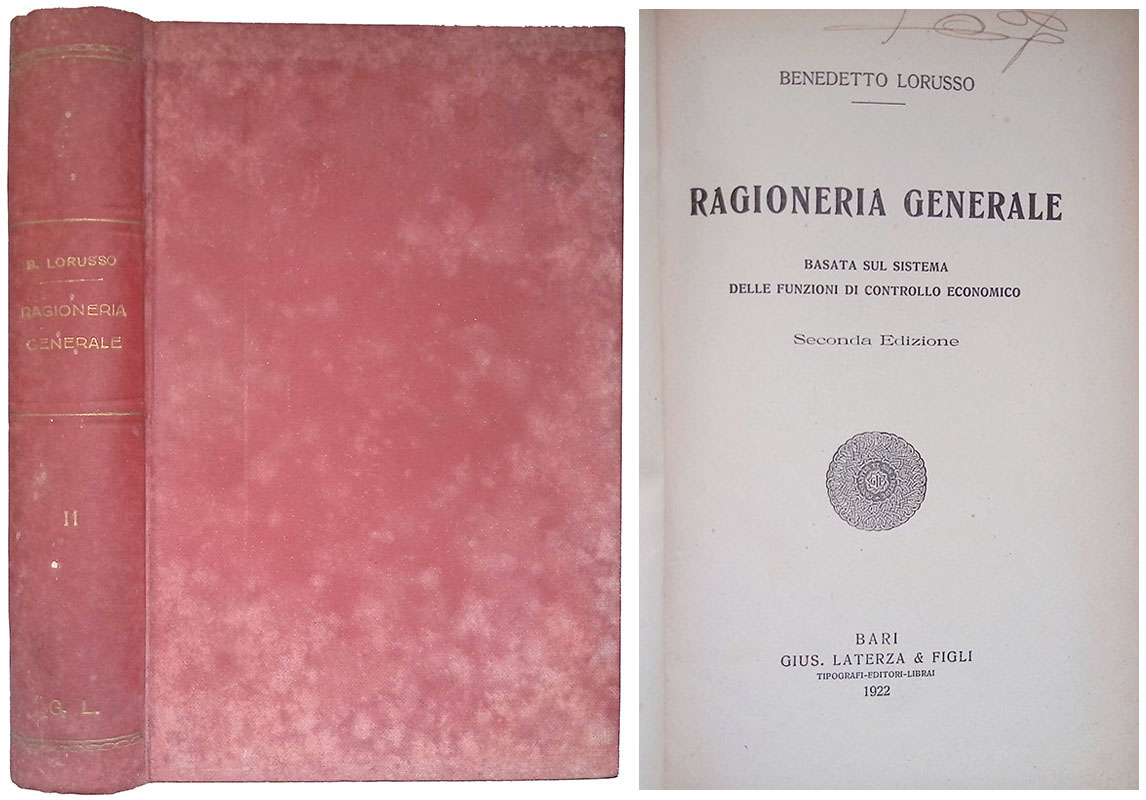 Ragioneria Generale. Basata sul sistema delle funzioni di controllo economico