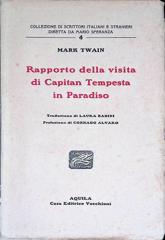 Rapporto della visita di Capitan Tempesta in Paradiso