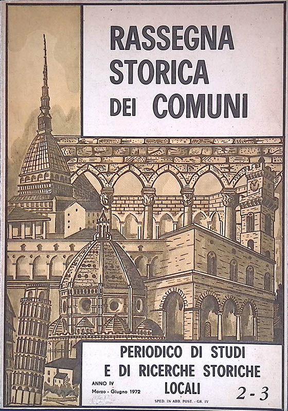 Rassegna storica dei Comuni. N.2-3 anno IV marzo-giugno 1972