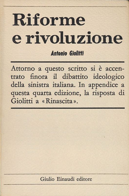 Riforme e rivoluzione
