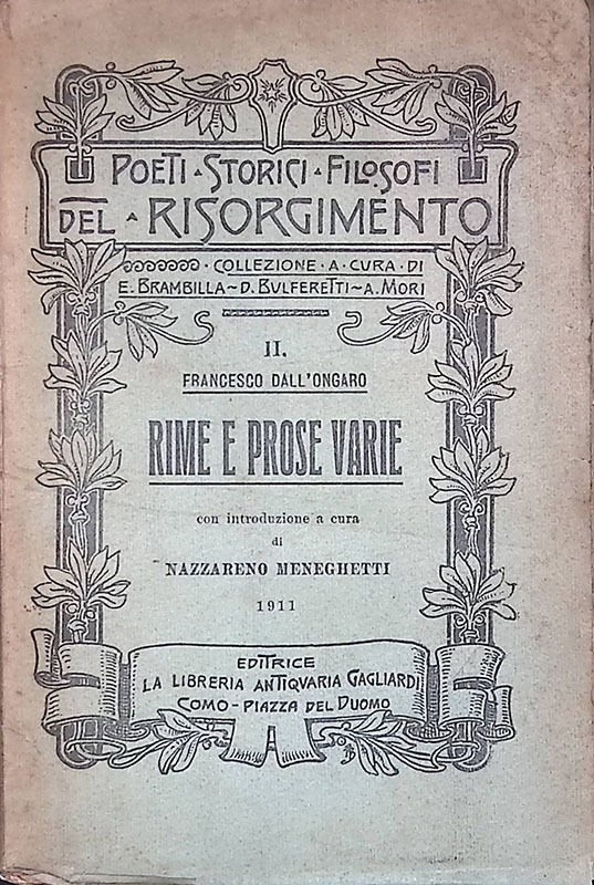 Rime e prose varie