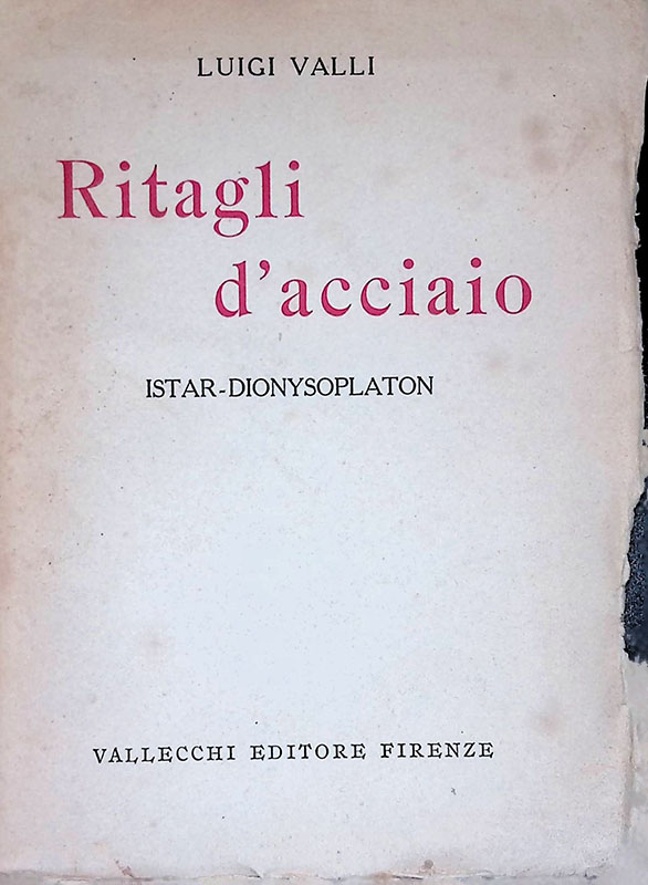 Ritagli d'acciaio. Istar-Dionysoplaton