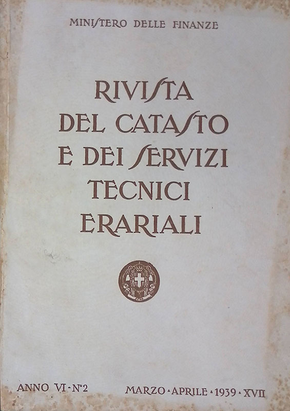 Rivista del catasto e dei servizi tecnici e erariali. Anno …