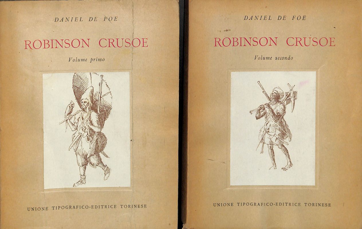 Robinson Crusoe. 2 Volumi