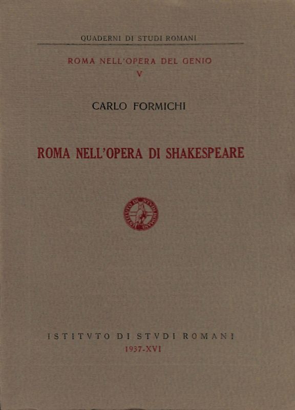 Roma nell'opera di Shakespeare