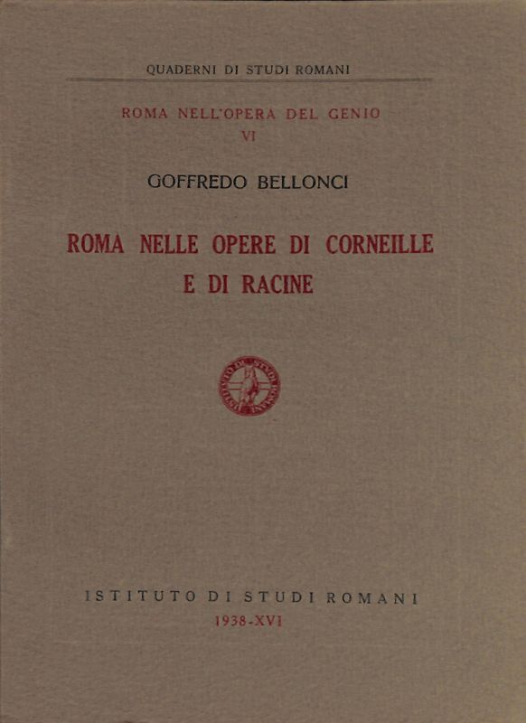 Roma nelle opere di Corneille e di Racine