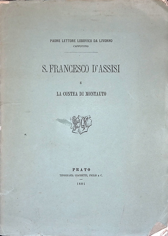 S. Francesco d'Assisi e la contea di montauto - Padre …