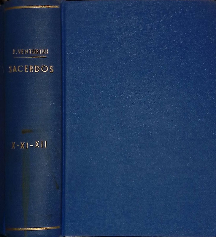 Sacerdos. Periodico mensile di Pietà Sacerdotale. 1935 - 1936 - …