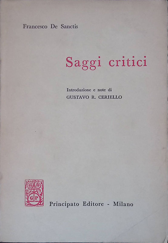 Saggi critici