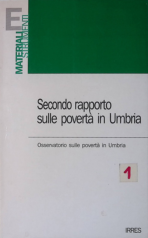 Secondo raporto sulle povertà in Umbria