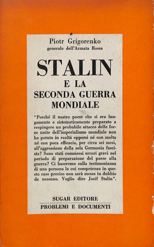 Stalin e la seconda guerra mondiale