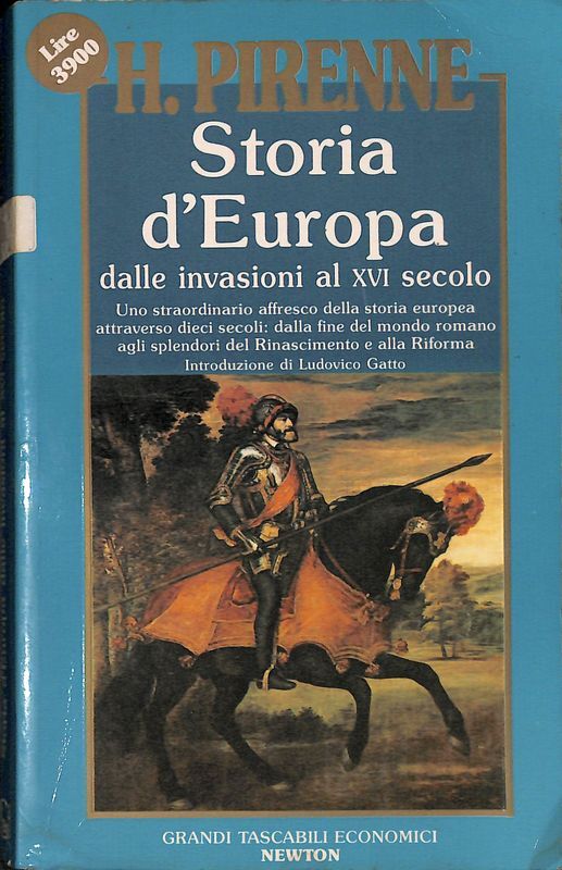 Storia d'Europa dalle invasioni al XVI secolo
