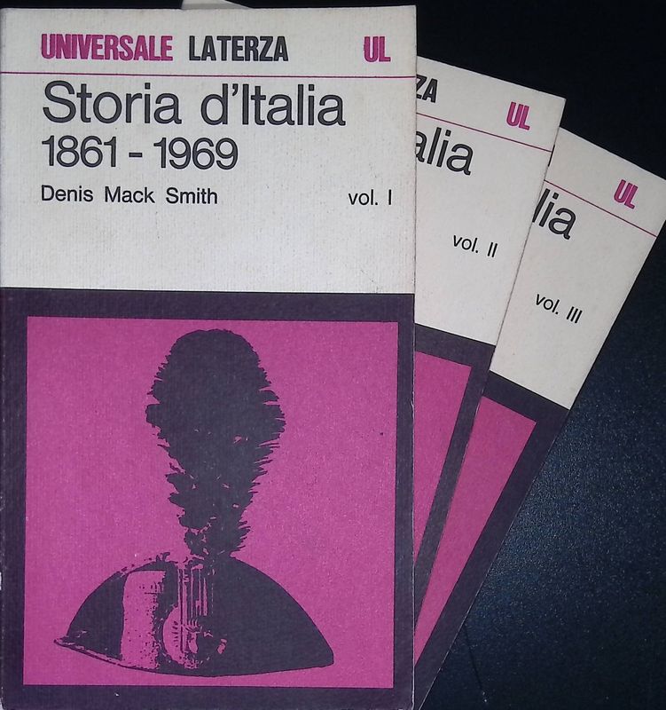 Storia d'Italia 1861-1969. TRE VOLUMI