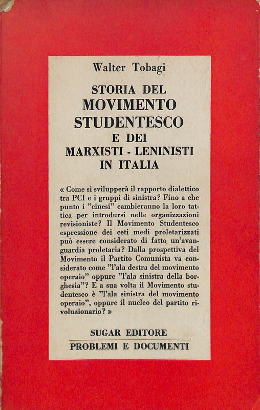 Storia del movimento studentesco e dei marxisti-leninisti in Italia