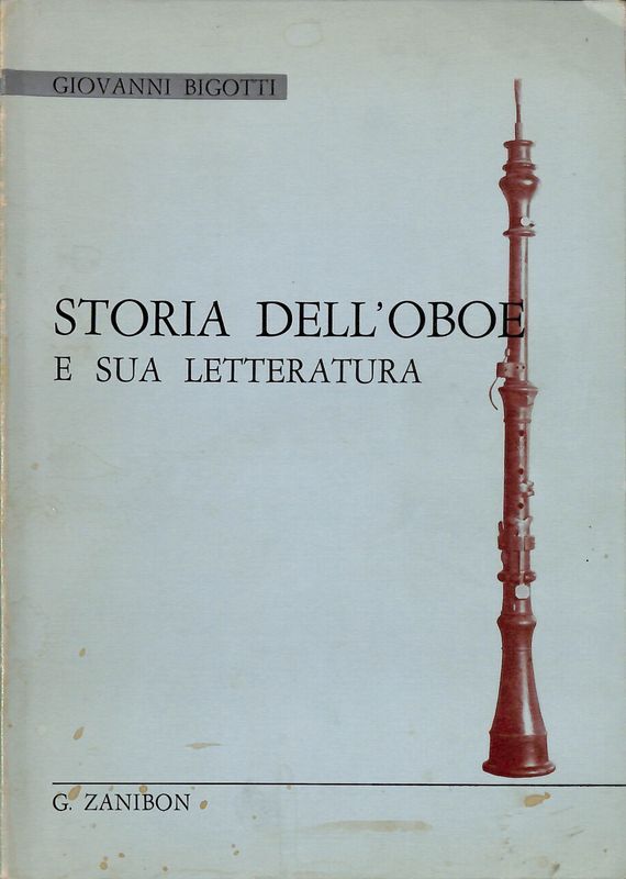 Storia dell'oboe e sua letteratura