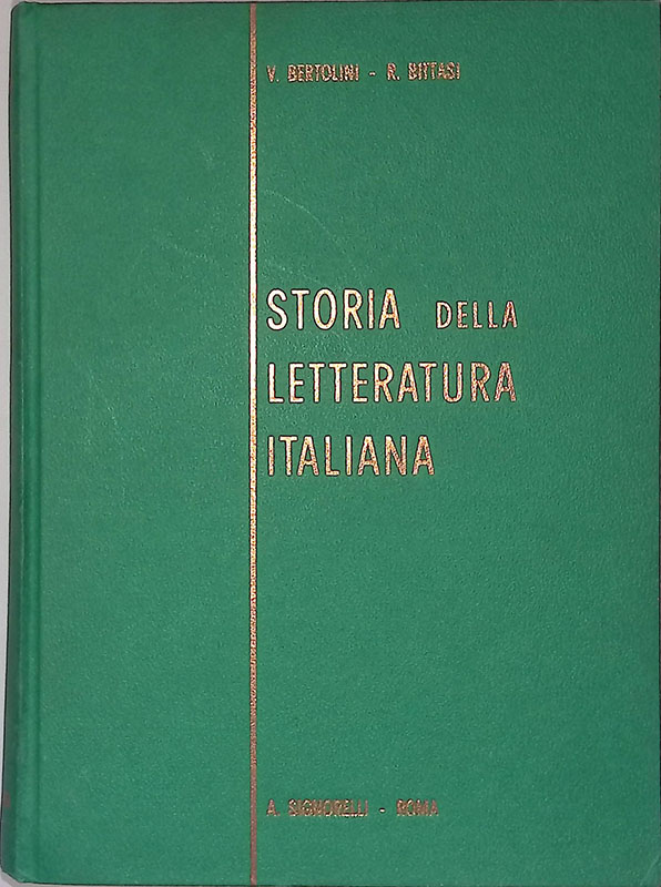 Storia della letteratura italiana