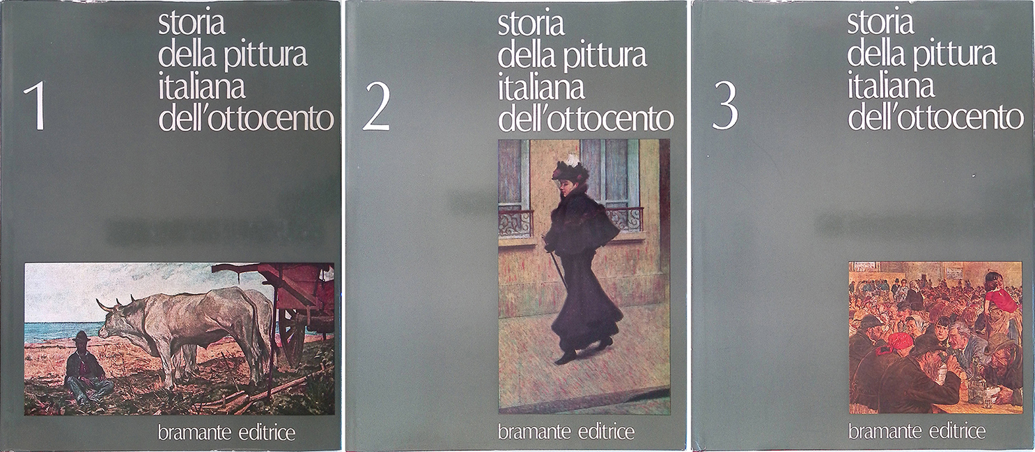 Storia della pittura italiana dell'Ottocento. TRE VOLUMI