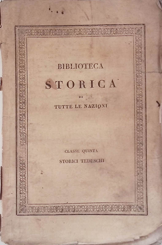 Storia universale. Divisa in ventiquattro libri - Volume Terzo