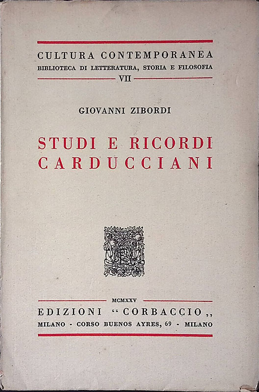 Studi e ricordi carducciani