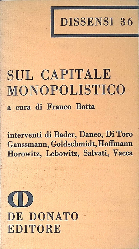 Sul capitale monopolistico
