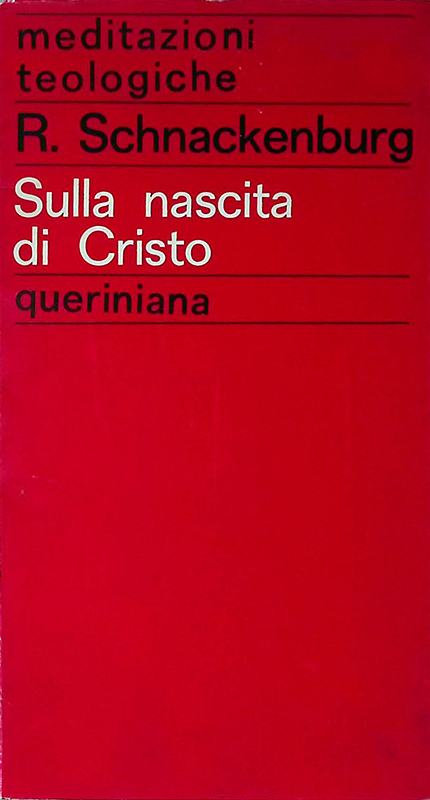 Sulla nascita di Cristo. Meditazioni teologiche