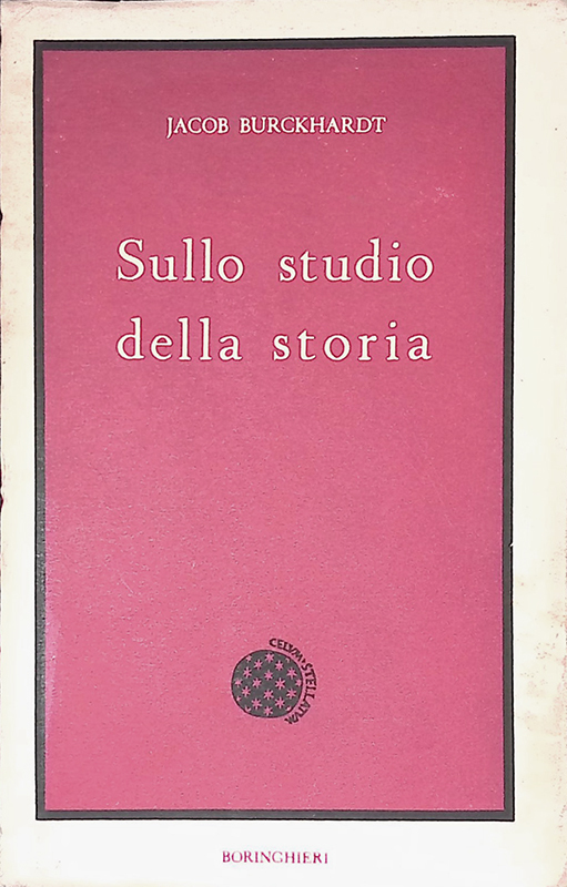 Sullo studio della storia