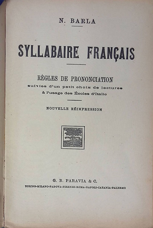 Syllabaire francais. Regles de prononciation. Suivies d'un petit choix de …