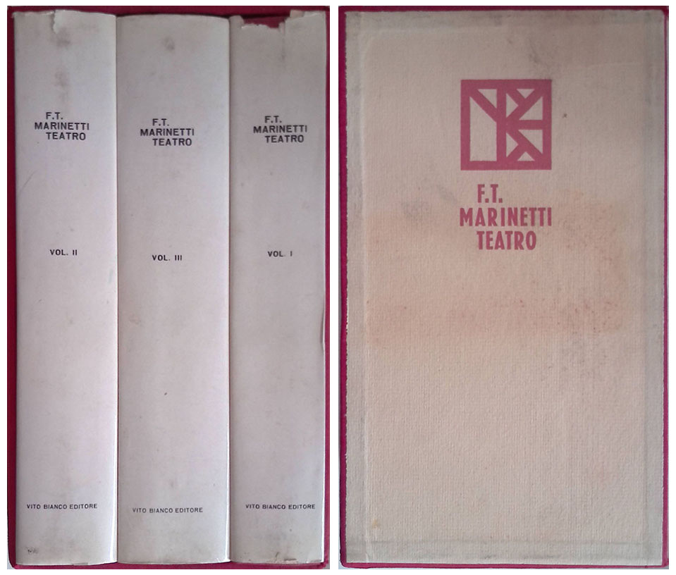 Teatro F.T. Marinetti. (tre volumi)