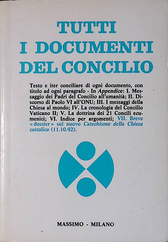 Tutti i documenti del Concilio