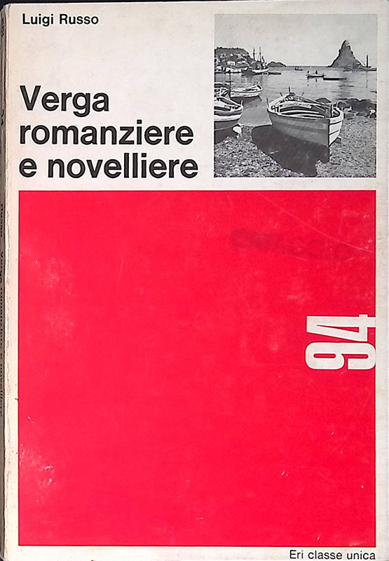 Verga romanziere e novelliere