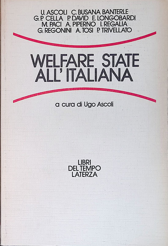 Welfare state all'italiana