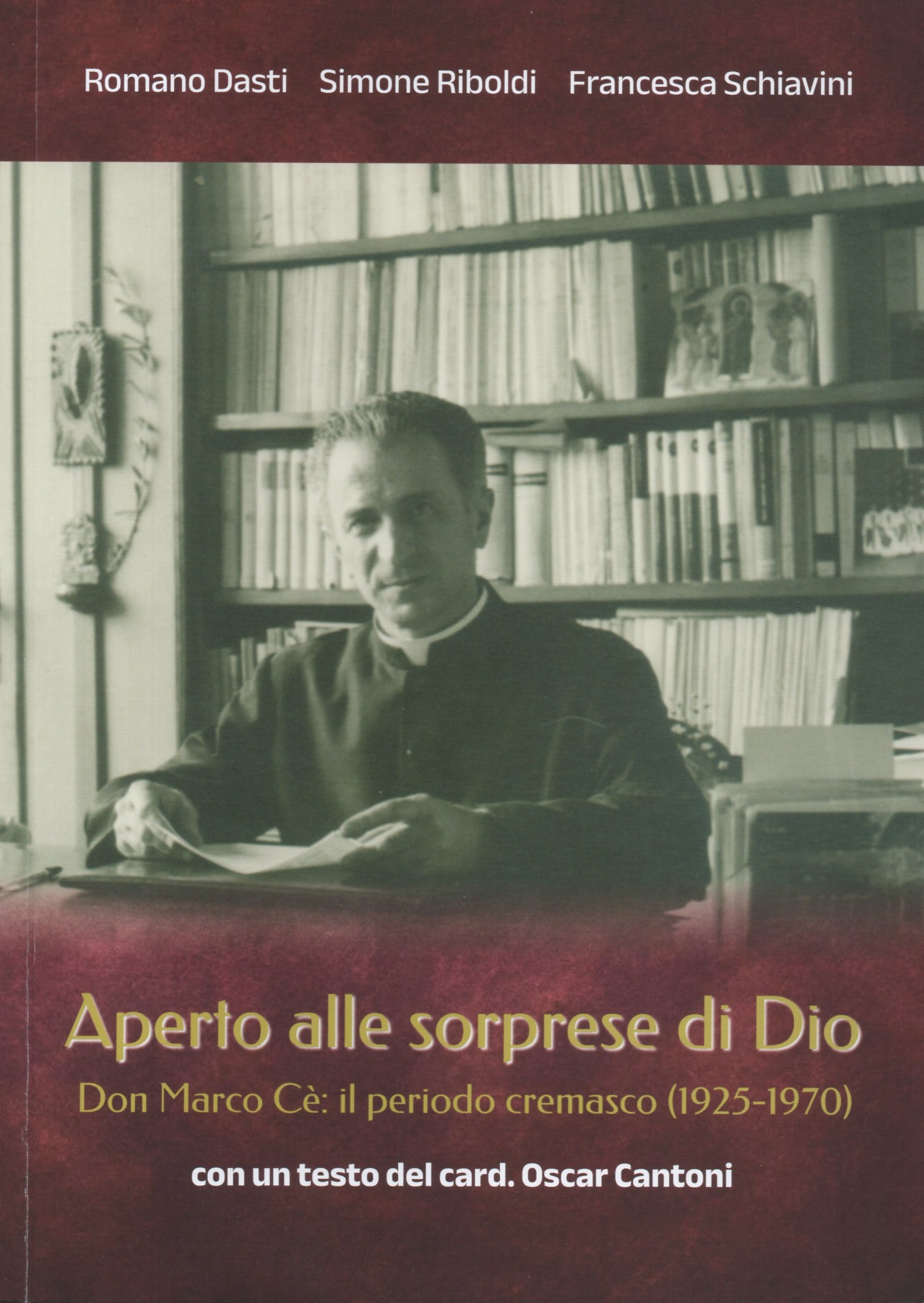 Aperto alle sorprese di Dio. Don Marco Cè: il periodo …