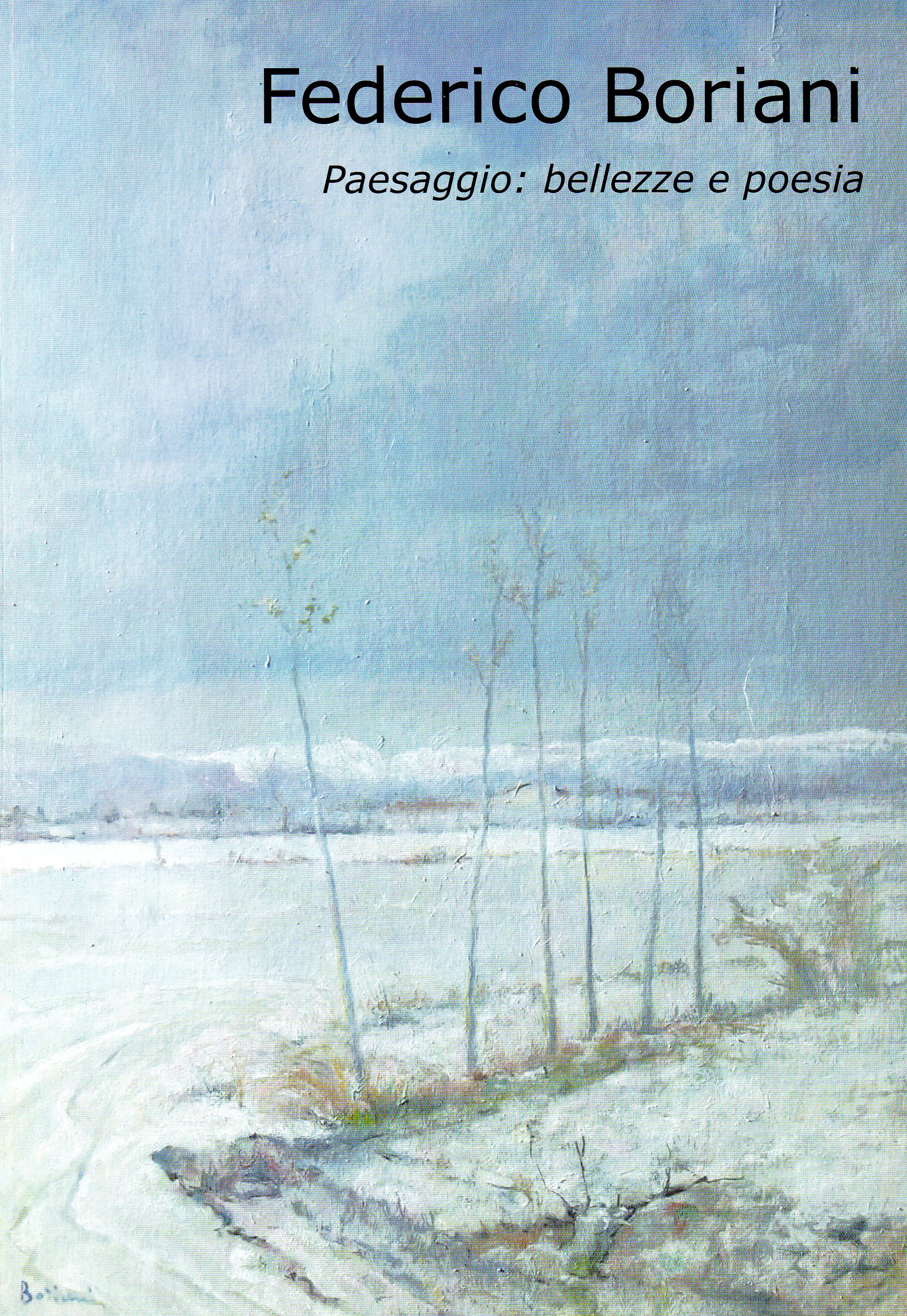 Federico Boriani. Paesaggio: bellezze e poesia, catalogo della mostra (Crema, …
