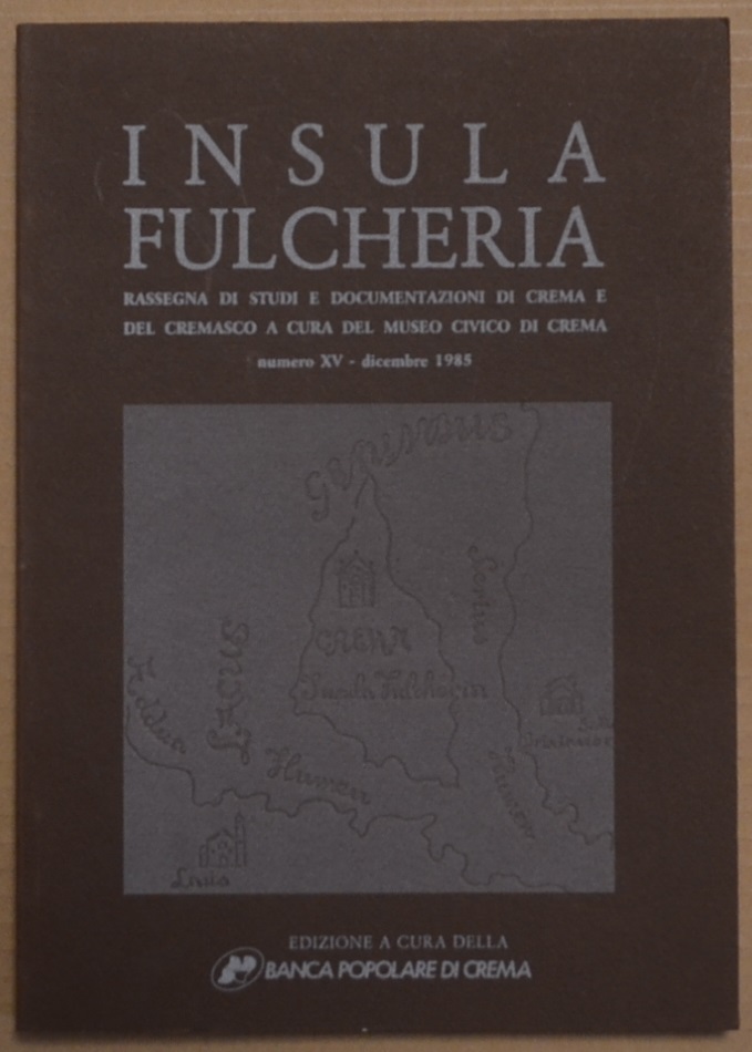 Insula Fulcheria, XV, 1985