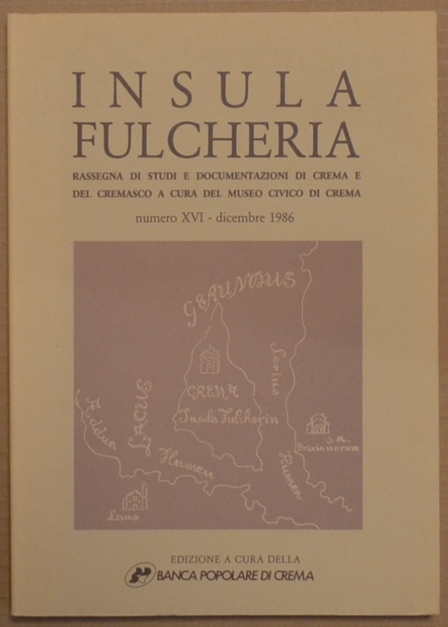 Insula Fulcheria, XVI, 1986