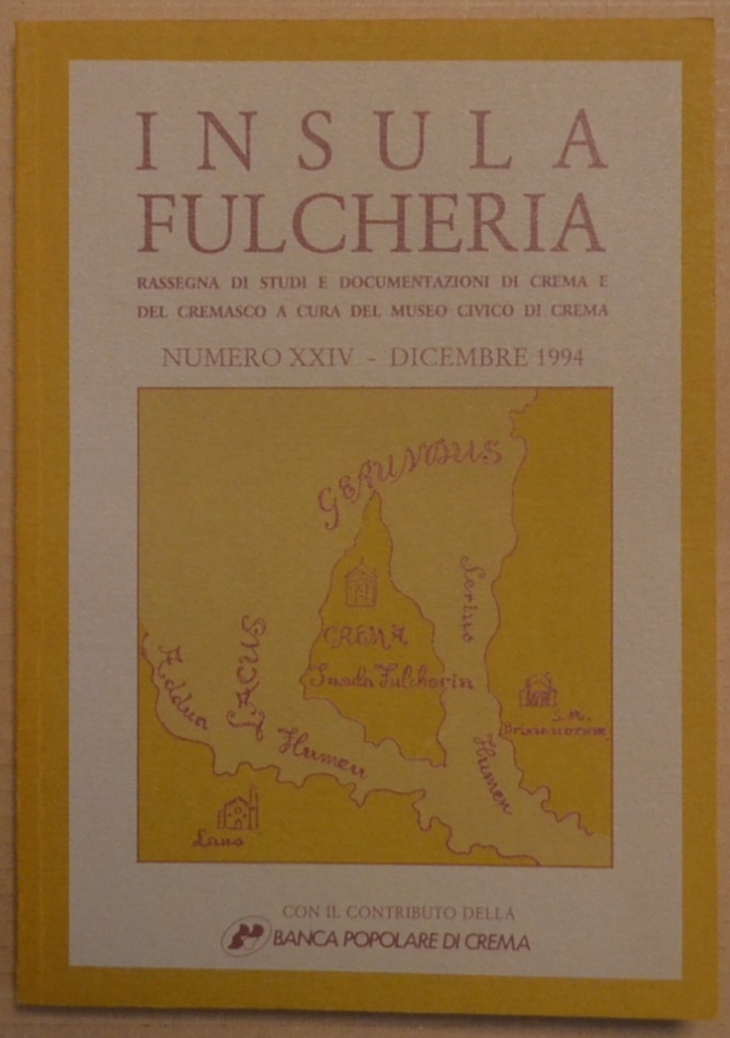 Insula Fulcheria, XXIV, 1994