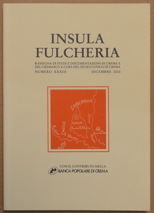 Insula Fulcheria, XXXIII, 2003