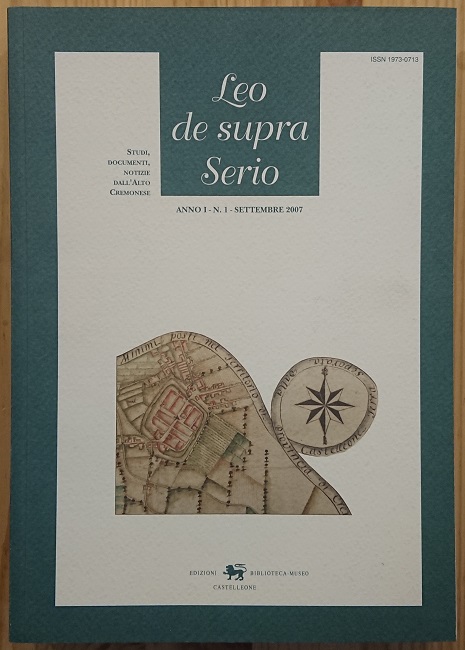 Leo de supra Serio. N.1, Anno I