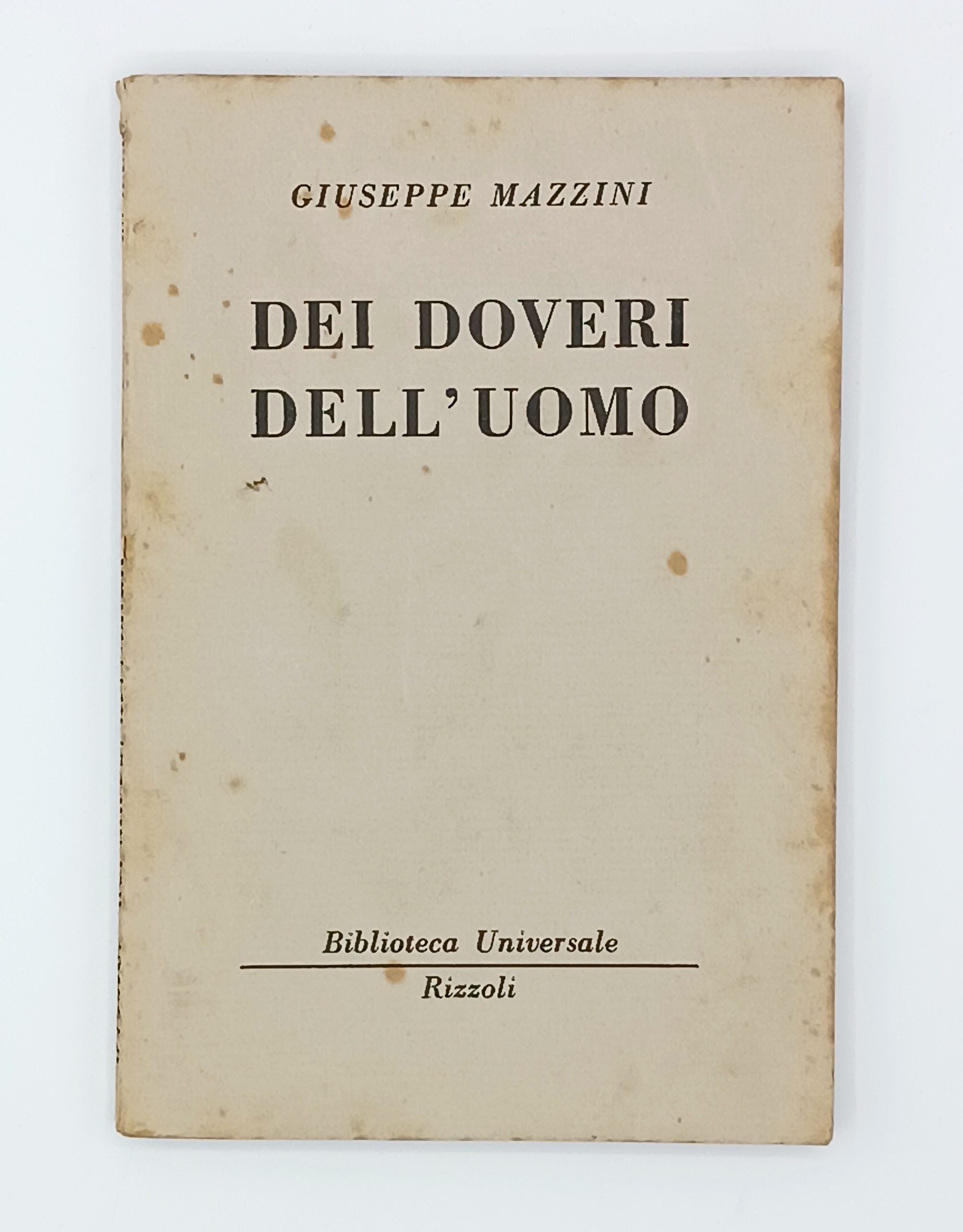 Dei doveri dell'uomo