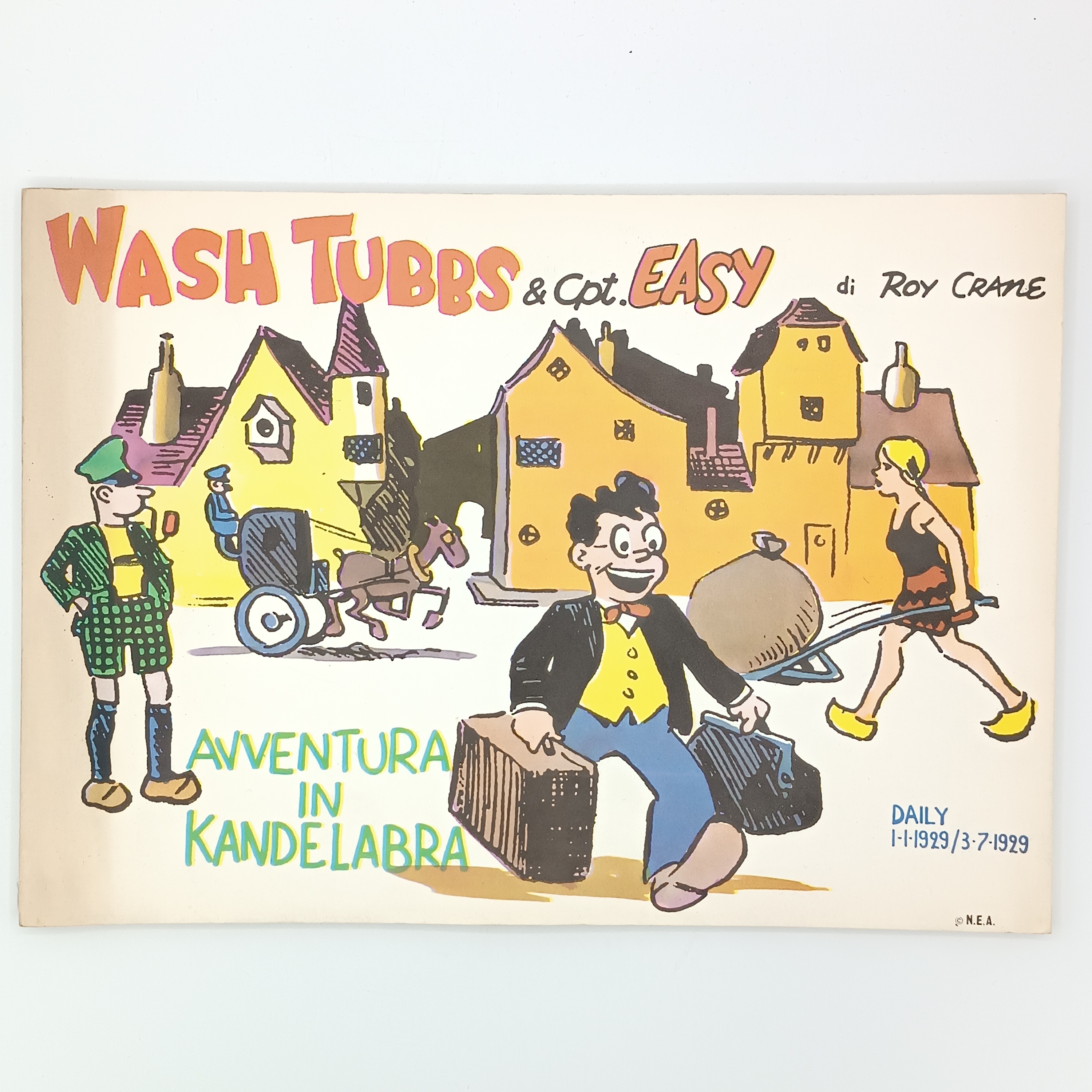 Wash Tubbs & Cpt. Easy. Avventura in Kandelabra