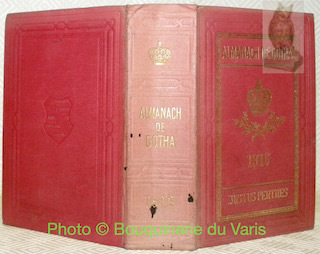 Almanach de Gotha. Annuaire généalogique, diplomatique et statistique 1916.