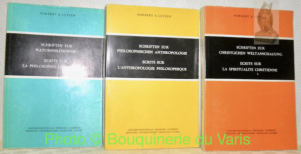 Schriften zur Naturphilosophie. Ecrits sur la philosophie de la nature. …