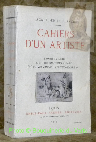 Cahiers d'un artiste, troisième série. Suite de printemps à Paris, …