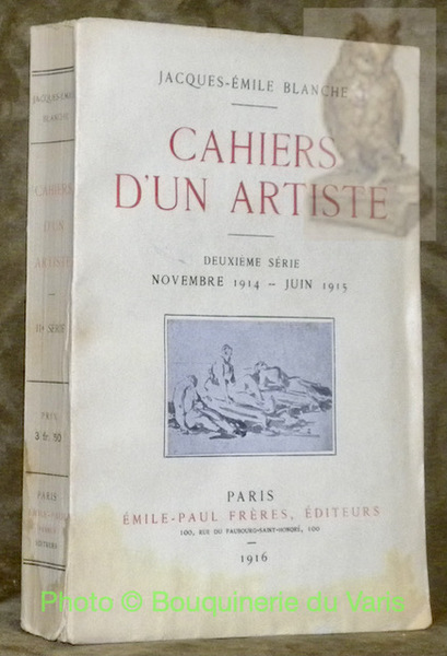 Cahiers d'un artiste, deuxième série. Novembre 1914 - juin 1915.