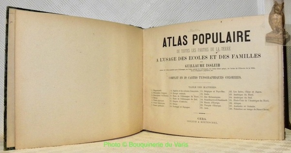 Atlas populaire de toutes les parties de la Terre a …