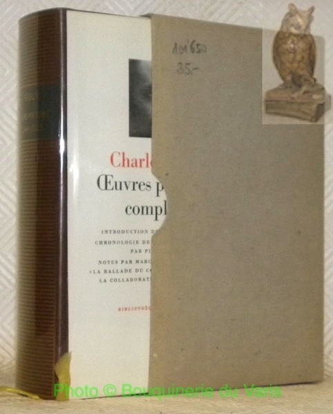 Oeuvres poétiques complètes. Introduction de François Porché. Chronologie de la …