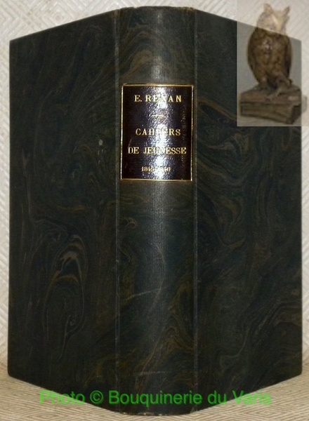 Cahiers de jeunesse 1845 - 1846.