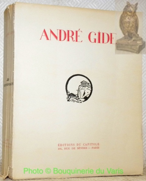 André Gide. Etudes, portraits, documents, biographies. Collection Les Contemporains.